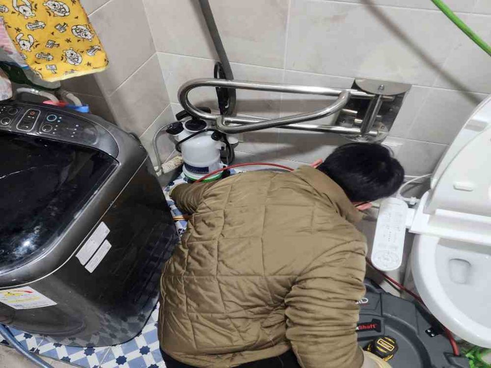 광주 욕실·세탁기 배수 막힘 작업