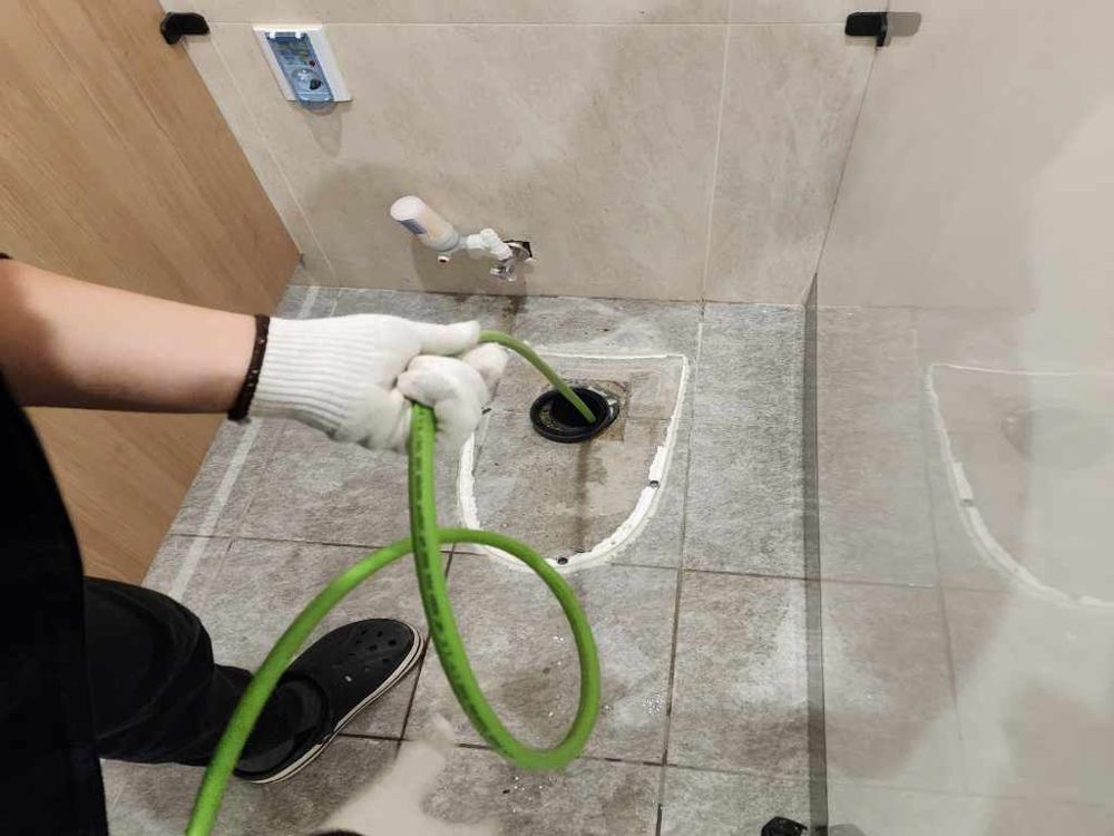 광주 화장실 바닥 배수구 고압세척